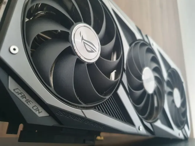 Placa de Vídeo ASUS ROG Strix GeForce RTX 3070 - 8GB GDDR6