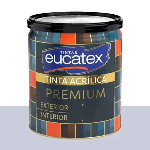 Tinta Acrílica Acetinada Eucatex Espaço Sideral 800 ml