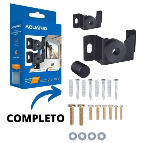 Suporte fixo para TV Universal Aquário SAV-1000 - 14 a 84 polegadas