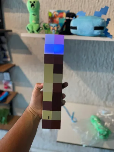 Luminária minicraft 