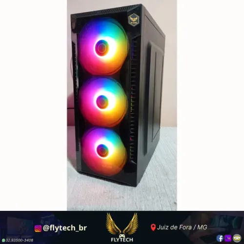 Computador Gamer i5 3° + 16GB de RAM + SSD + HD + RX 550 4GB