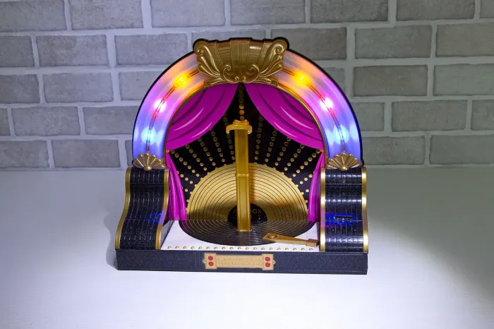 brinquedo palco jukebox lol
