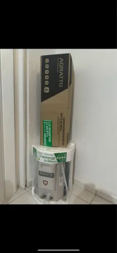 Split Inverter Agratto 12000 Btu (INSTALADO)