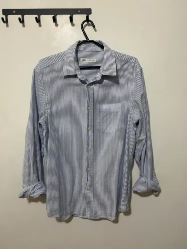 Camisa Zara Azul