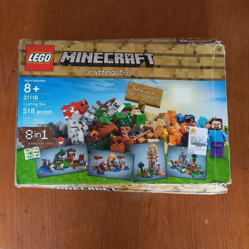 Lego minecraft referência  21116