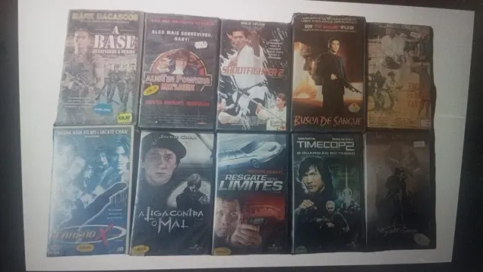 Fita Vhs Filme Dublado - Valor Unitário - Leia Descrição #av