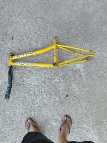 Quadro e garfo BMX Monark super star antigo 