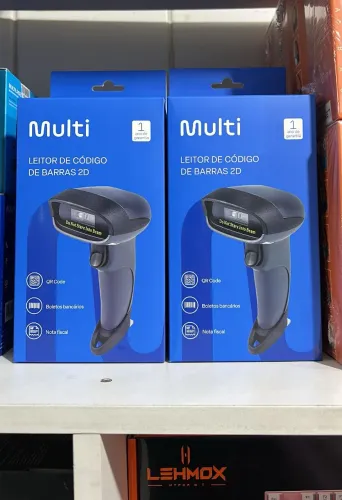 Leitor de Código de Barras 2D Multi com Garantia de Fábrica