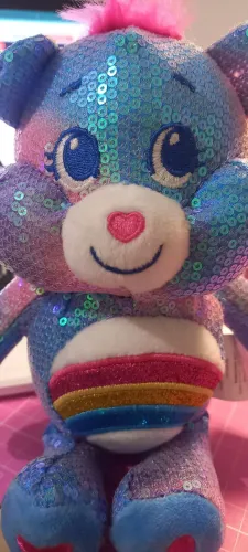 Ursinho carinhoso Paetês raro