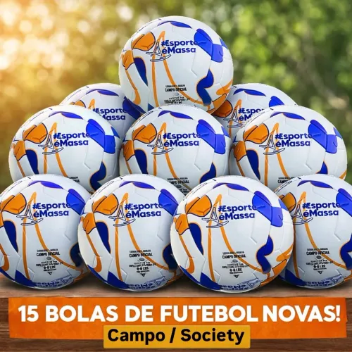 15 bolas de futebol - TROCO EM TV