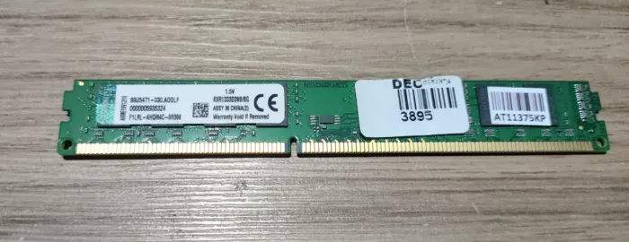 Memoria 8Gb Ddr3 1333Mhz Kingston KVR1333D3N9/8G