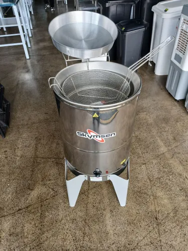 Fritadeira elétrica água e óleo 38l Skymsen