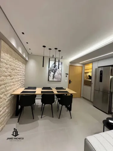 Apartamento mobiliado 2 quartos 1 suíte, 62m² - Setor Serrinha