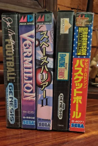 Jogos Mega Drive lote