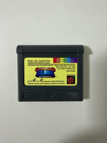 Cartucho SNK Vs Capcom: Card Fighters' Clash (Capcom Version) - Neo Geo Pocket Color