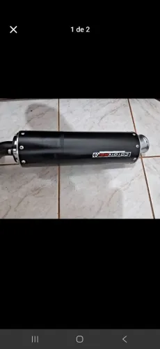 Escapamento moto coyote