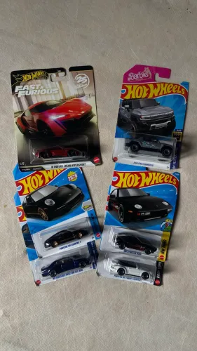 6 Carrinhos Hot Wheels Lacrados - Lote para Colecionador