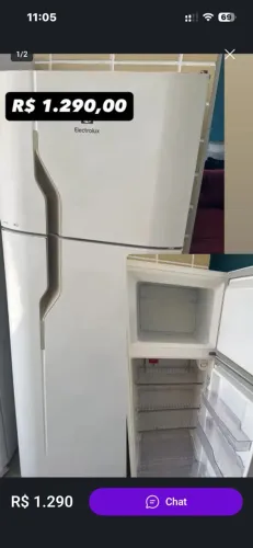 Geladeira semi nova