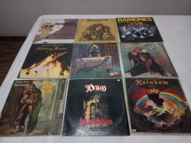 Venda se discos de vinil