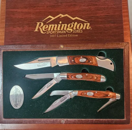 Kit Canivete Remington edição chinesa
