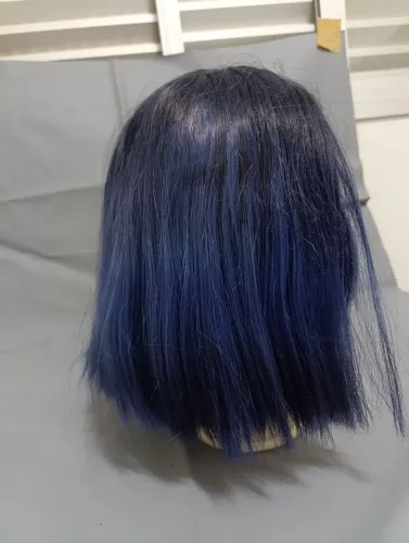 Peruca Lace Front Azul