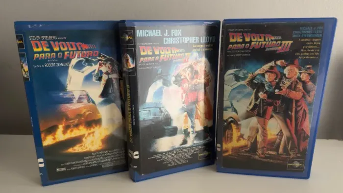 VHS Trilogia De Volta Para o Futuro - 3 Filmes