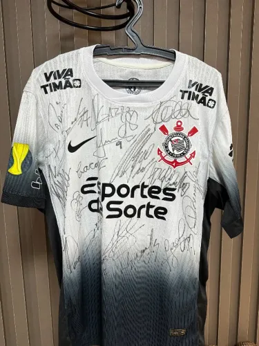 Camisa oficial de jogador/Memphis Depay 2024 ASSINADA POR TODOS JOGADORES