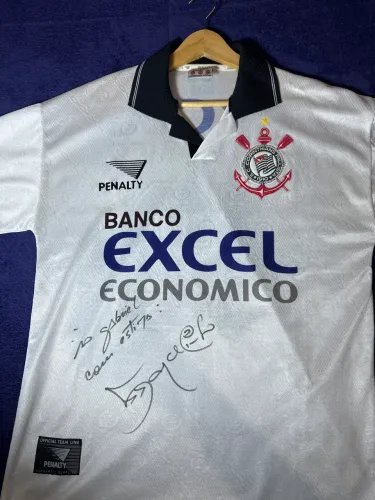 CAMISA CORINTHIANS AUTOGRAFADA