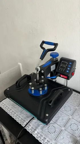 Prensa Térmica Sublimação 10 Em 1 Para Bone, Caneca, Camiseta