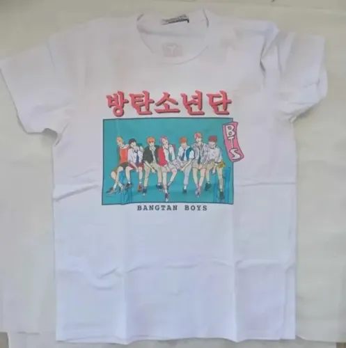 3 camisetas BTS por 25,00