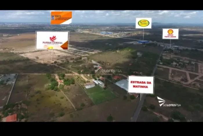 3 TERRENOS VIZINHOS CERCADOS - LOTEAMENTO CARDEAL - ENTRADA DA MATINHA