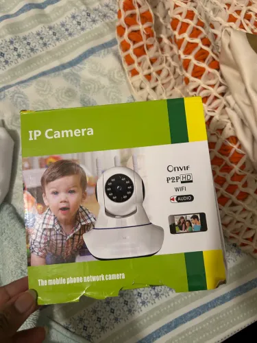 Câmera IP Wi-Fi HD com Áudio e Visão Noturna