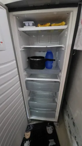 Freezer Flex Frost Free Brastemp Inox 228l