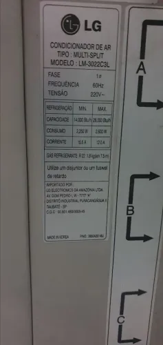 Ar Condicionado Mult Split 28.000 bts