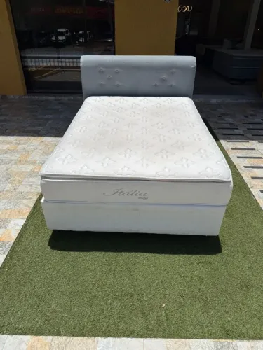 Cama de Casal com colchão - Entrego HOJE!