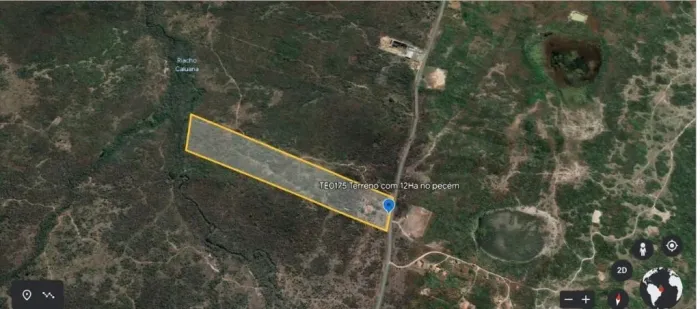 Terreno à venda, 120.000 m² por - Pecém - São Gonçalo do Amarante/CE