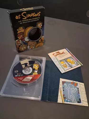 Coleção DVD Simpsons Temporada 6 - Box
