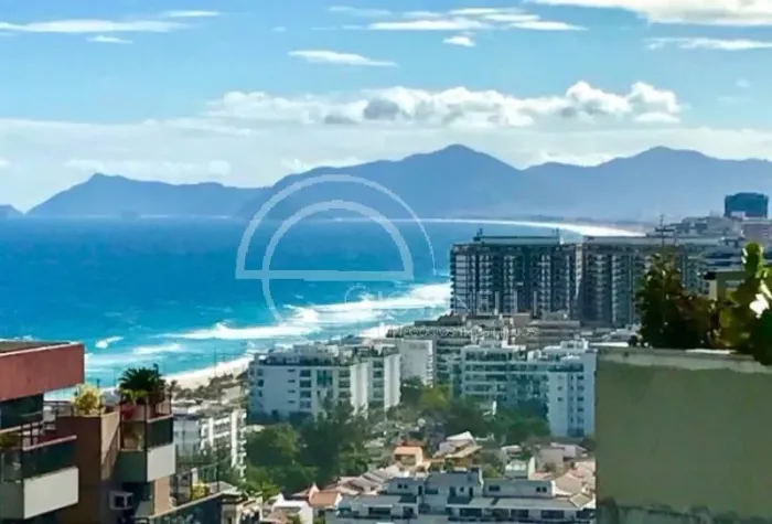 COBERTURA DUPLEX DE 4 QUARTOS PARA LOCAÇÃO - BARRA DA TIJUCA - ATLÂNTICO SUL