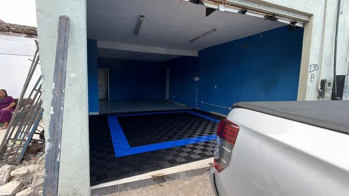 Piso modular de encaixe estética automotiva