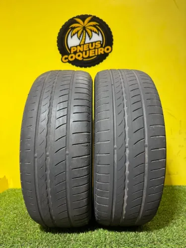 Pneus 195/55R15 Pirelli Cinturato P1 - Meia vida original - R$ 260.00 O Par (Até 3x)