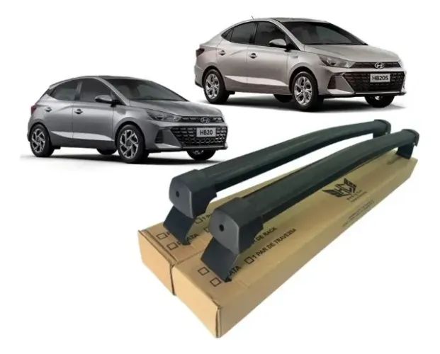 Rack De Teto Hb20 2021 2022 2023 2024 Hatch Ou Sedan