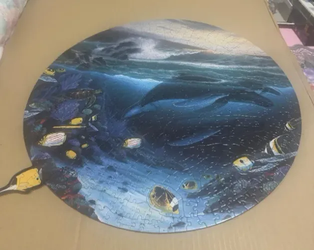 Quebra cabeça - fundo do mar
