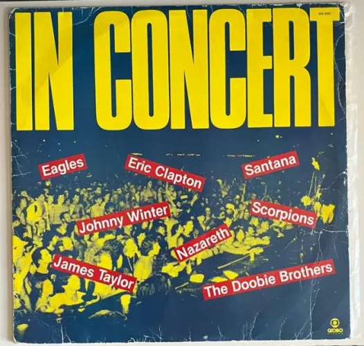 LP Vinil In Concert (Coletânea) Erick Clapton, Eagles, Nazareth, Scorpions