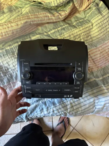 RÁDIO ORIGINAL CHEVROLET S10 ? COM BLUETOOTH, USB E CD