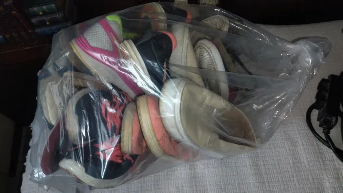 Lote de calçados feminino numeracao 33/34/35/36 tem 9 pares