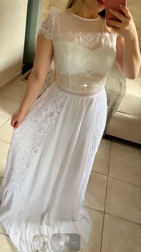 Vestido, branco, noiva