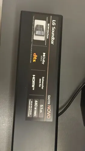 LG Soundbar S60TR 5.1 Canais 440W RMS - Estado de Nova