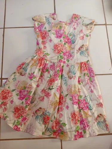 Vendo vestido infantil social tam 7 anos
