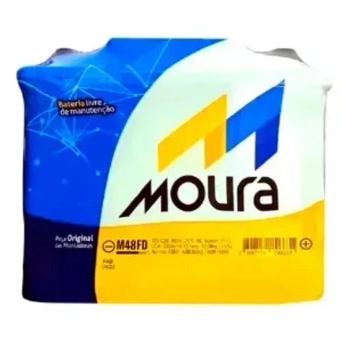 Bateria Moura 48ah 24 meses de garantia