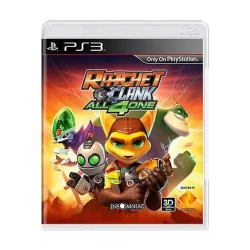 Jogo de ps3 ratchet clank ALL 4 one original